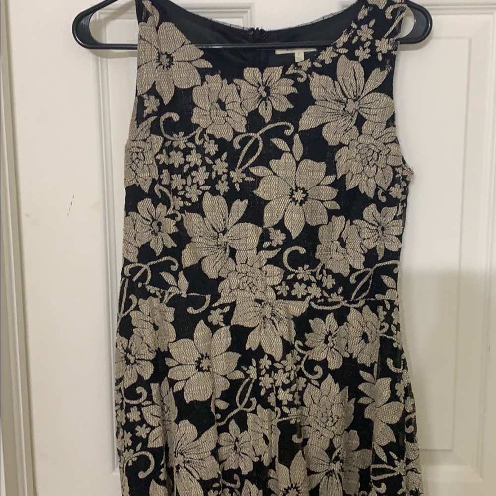 Black and Tan dress